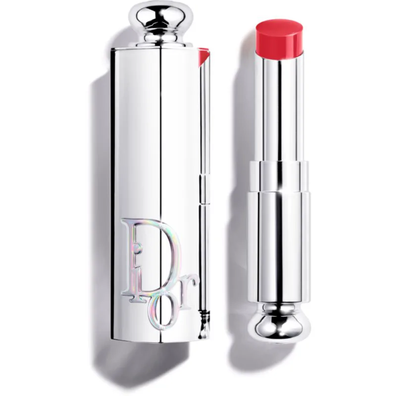DIOR Dior Addict Glass Lipstick ενυδατικό κραγιόν για λaμπερή λάμψη απόχρωση 344 Ροζ Milly 2.7 γρ