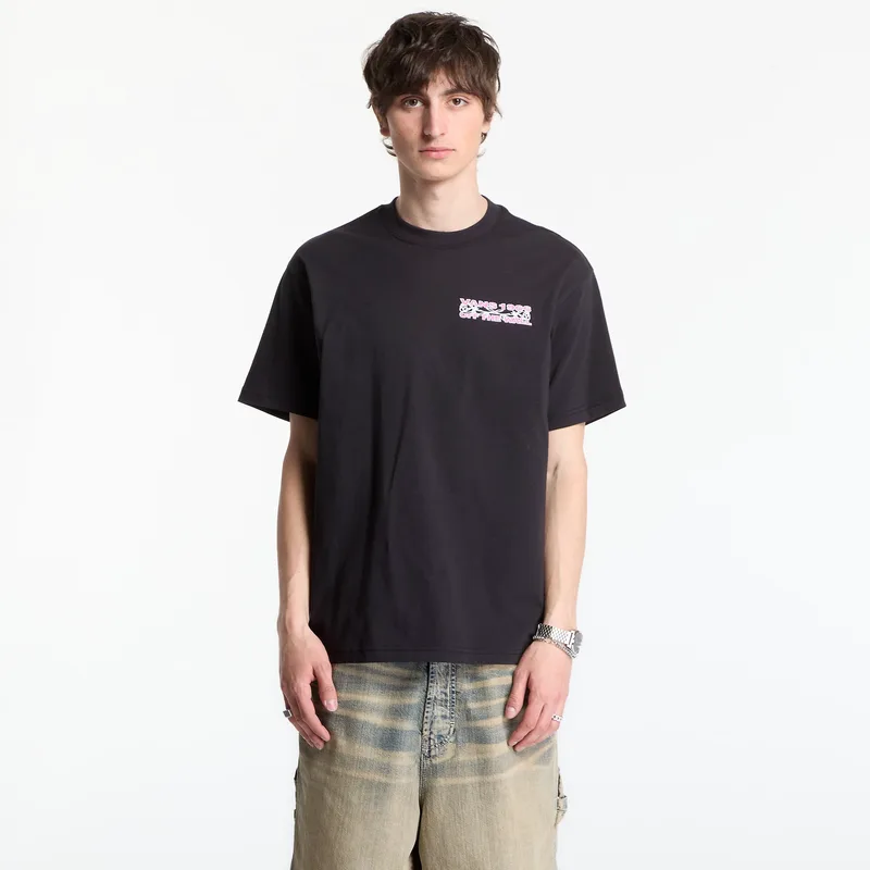 T-shirt Vans Barb Plate Loose SS Tee Black L