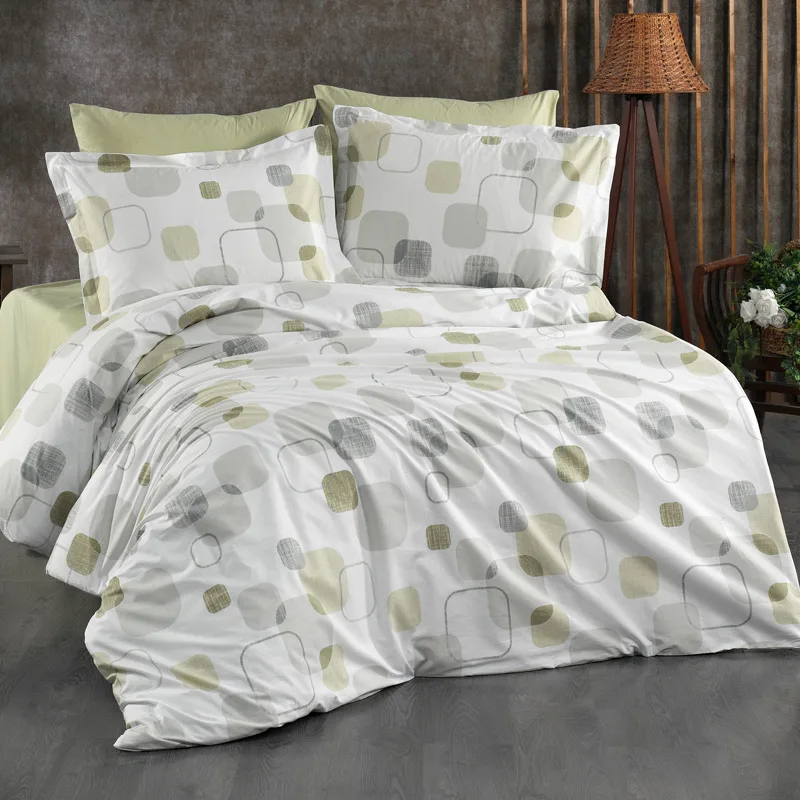 Σεντόνια Υπέρδιπλα Σετ Dimcol Melina 708 Olive Ks