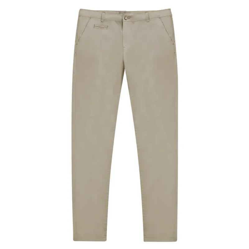 Prince Oliver Chinos Μπεζ (Slim Fit)