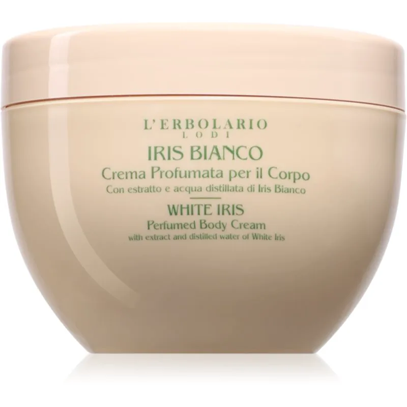 L'ERBOLARIO Iris Λευκό Κρέμα σώματος 300 ml
