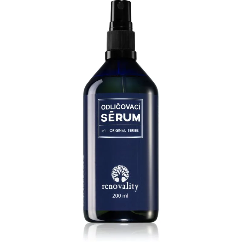 Renovality Original Series Make-up removing serum ορός ντεμακιγιάζ για όλους τους τύπους επιδερμίδας ακόμα και ευαίσθητης 200 ml