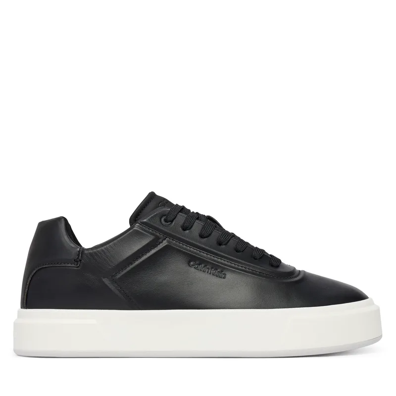 Αθλητικά Calvin Klein Basket Cupsole Oxf Lup Hf Lth YM0YM01452 Μαύρο