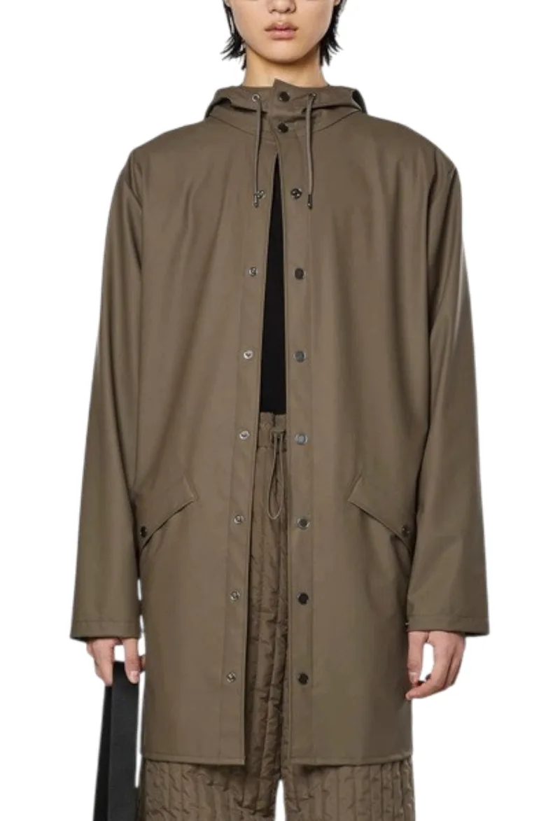 Αδιάβροχο Rains Long Jacket W3 12020-Wood