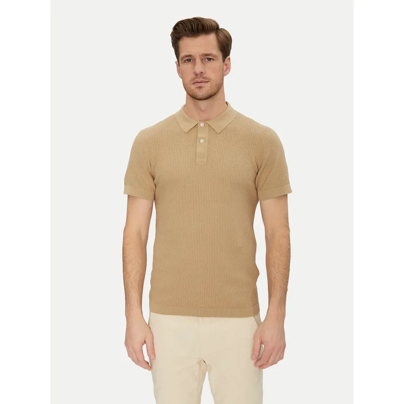Blend Polo 20718361 Μπεζ Regular Fit