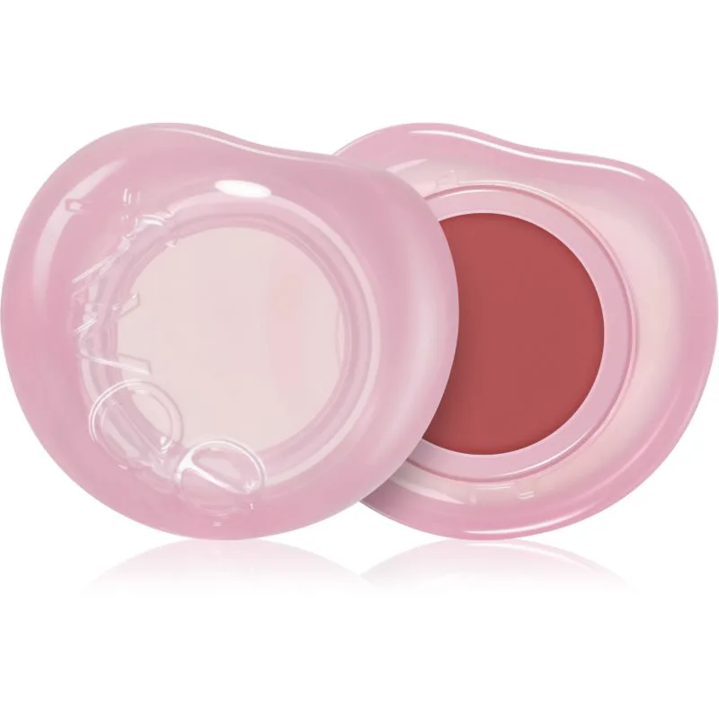 fwee Lip&Cheek Glowy Jelly Pot βάλσαμο με χρώμα για χείλη και πρόσωπο απόχρωση JS01 Rosy Glaze 4 γρ