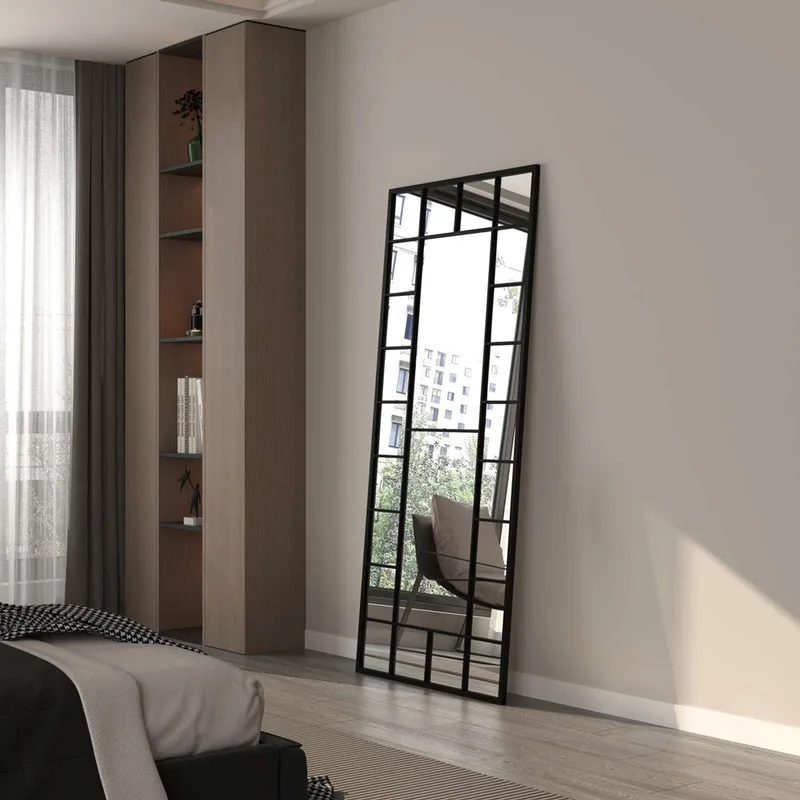 Καθρέπτης Δαπέδου Boxia - Black 985Etr1116 (80x180 cm)