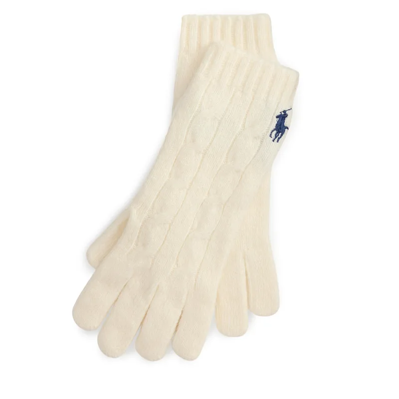 Γάντια Polo Ralph Lauren 455981440002 Μπεζ