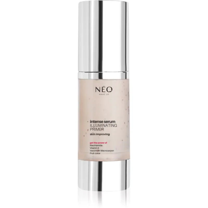 NEO MAKE UP Intense Serum Illuminating Primer λαμπρυντική βάση για νεανική εμφάνιση 30 ml