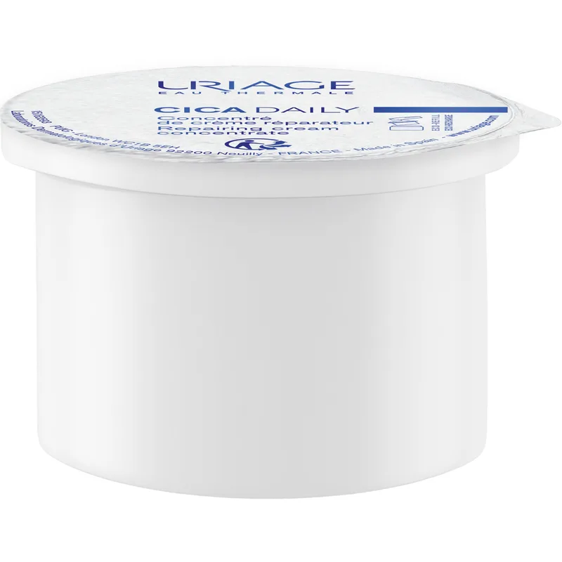 Uriage Cica Daily Repairing Concentrate Cream Refill Ανταλλακτικό Ενυδατικής Κρέμας Προσώπου που Βελτιώνει την Ανομοιόμορφη Όψη της Επιδερμίδας & Διορθώνει τις Γραμμές Αφυδάτωσης 50ml