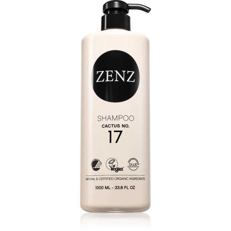 ZENZ Organic Cactus No. 17 εντατικά ενυδατικό σαμπουάν 1000 ml