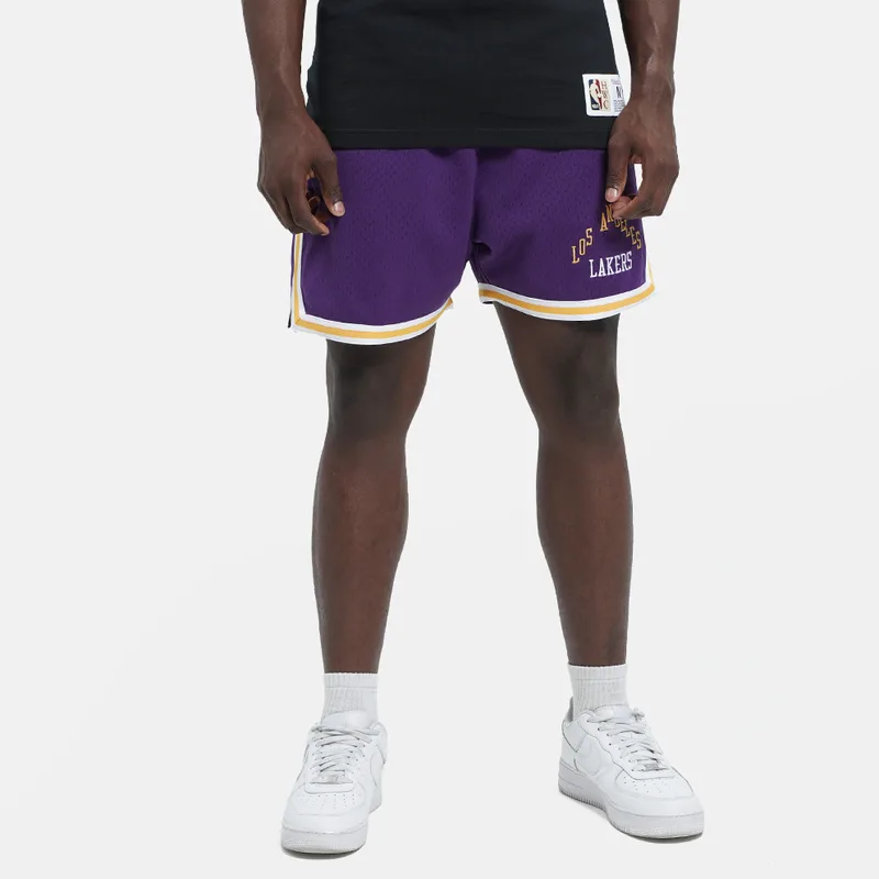 Mitchell & Ness ΝΒΑ Los Angeles Lakers Game Day Ανδρικό Σορτς (9000240735_3149)