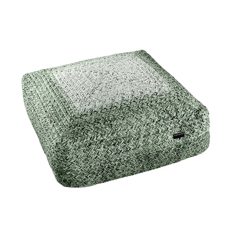 Πουφ 50X50 Guy Laroche Πουφ Shades Olive Boho (50x50)