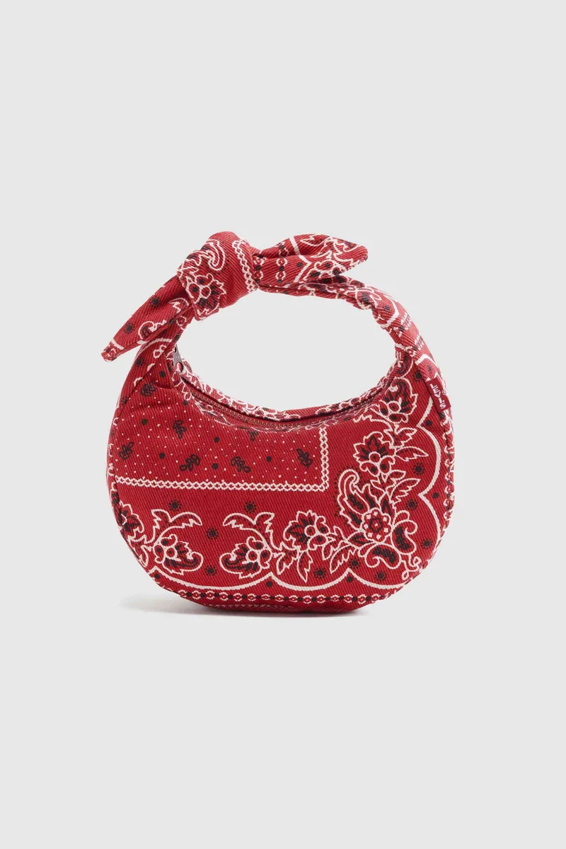 Levi's® γυναικείο denim mini bag "Baby Brooklyn" - 005FD0003 Κόκκινο