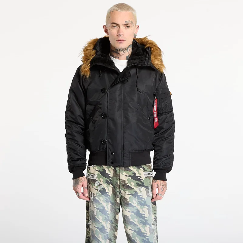 Μπουφάν Alpha Industries N-2B Heritage Black M