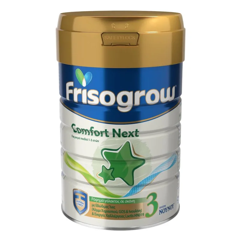 Frisogrow Comfort Next 3 Ρόφημα Γάλακτος σε Σκόνη με Εδώδιμες Ίνες, για Μικρά Παιδιά 1 έως 3 Ετών 400gr