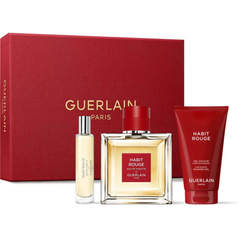 GUERLAIN Habit Rouge σετ δώρου περιορισμένη έκδοση για άντρες