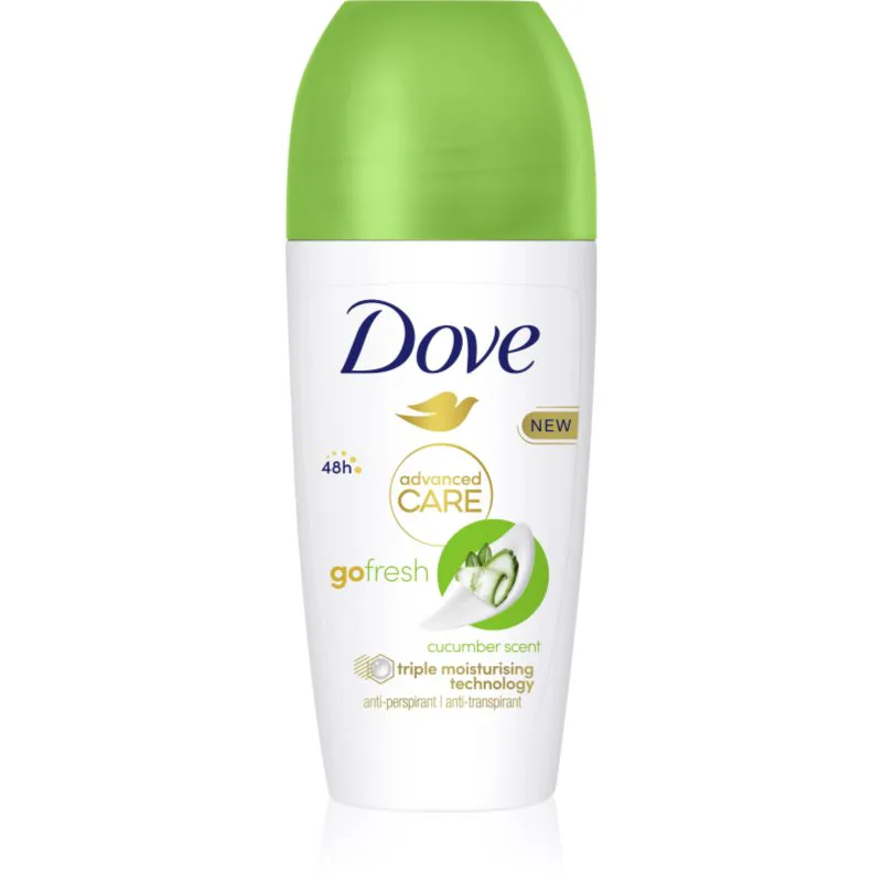 Dove Advanced Care Go Fresh Cucumber & Green Tea Αποσμητικό roll-on 50 ml
