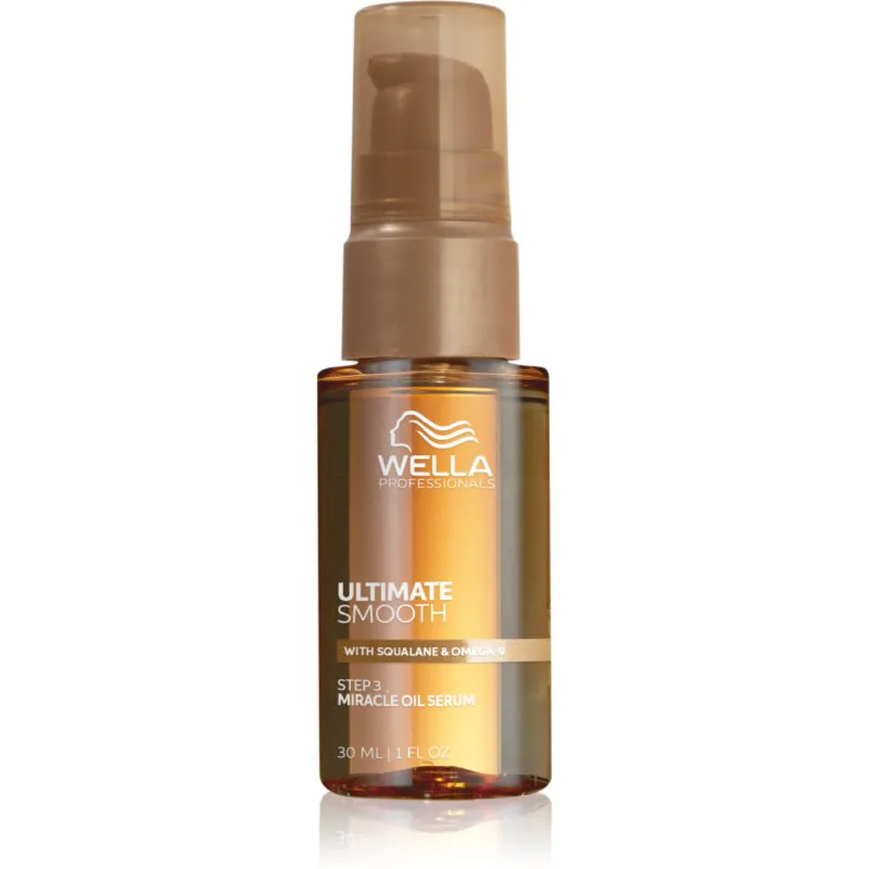 Wella Professionals Ultimate Smooth Oil θρεπτικός ελαιώδη ορός για τα μαλλιά 30 ml