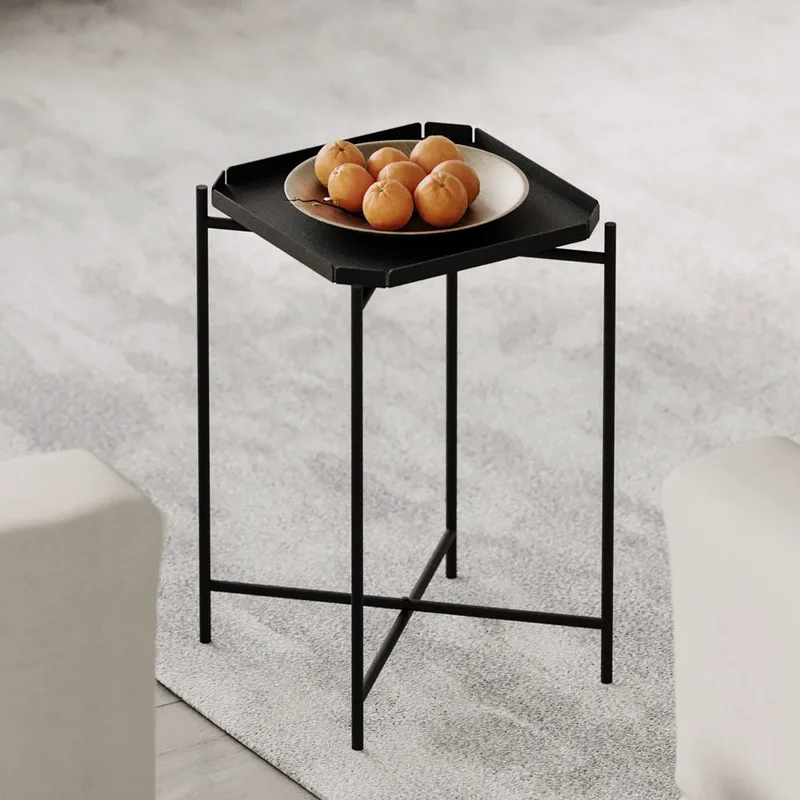 Τραπεζάκι Σαλονιού Shb-008 491Crt1144 (46x56x46 cm)