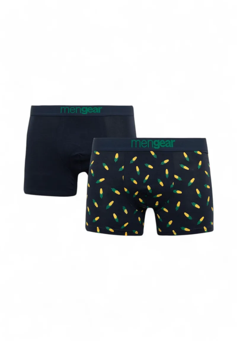 Boxer ανδρικό Corn Mengear Minerva 2 Τεμ. MNRV96-29466-245-Μπλε