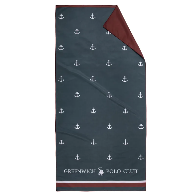 Greenwich polo club πετσετα θαλασσησ 80χ170 5224 blue