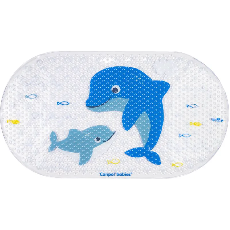 Canpol babies Love & Sea αντιολισθητικό χαλάκι στη μπανιέρα Blue 69x38 εκ