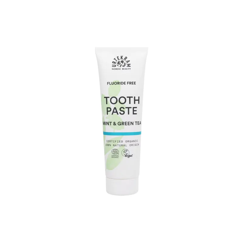 Urtekram Mint & Green Tea Toothpaste, 75ml
