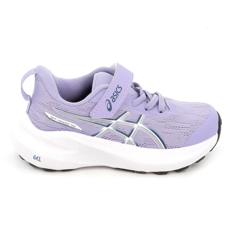 Παιδικό Αθλητικό Παπούτσι για Κορίτσι Asics GT-1000 14 Ps Χρώματος Μωβ 1014A381-500