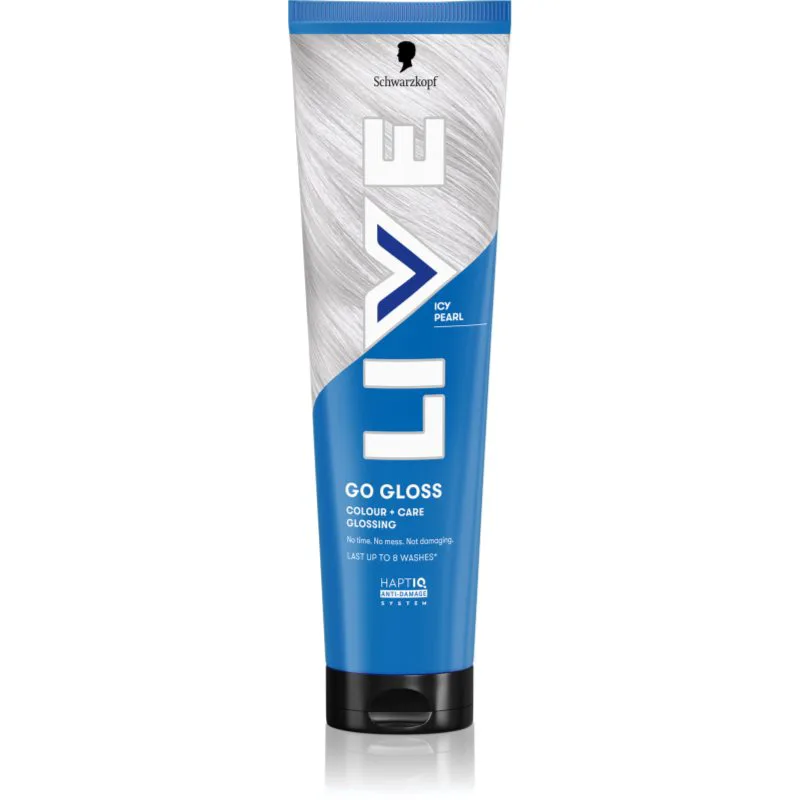 Schwarzkopf LIVE Colour + Care θρεπτική τονωτική μάσκα για τα μαλλιά απόχρωση Icy Pearl 150 ml
