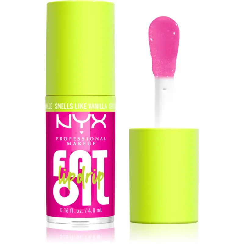 NYX Professional Makeup Fat Oil Lip Drip Έλαιο για τα χείλη απόχρωση 4.8 ml