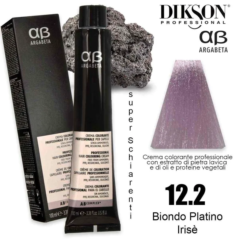 Dikson argabeta color 100 ml 12.2 platinum blonde iris