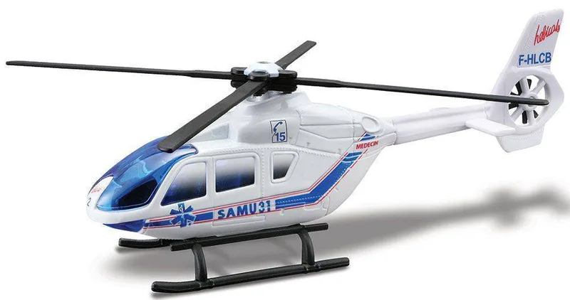 ΕΛΙΚΟΠΤΕΡΟ BBURAGO EMERGENCY FORCE HELICOPTER 1:50 WHITE (18/32040)
