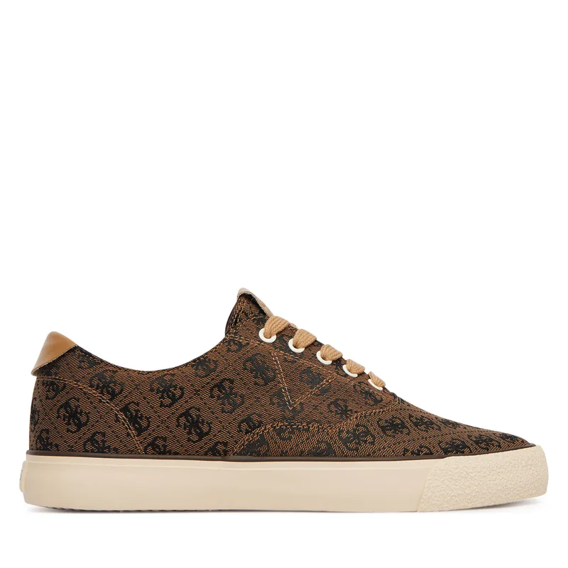 Πάνινα παπούτσια Guess FMJDO SFAL12 Καφέ