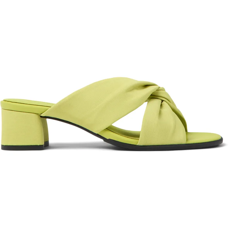 CAMPER Katie - Πέδιλα Για Γυναικεία - Πράσινο, Μέγεθος 38, Cotton fabric