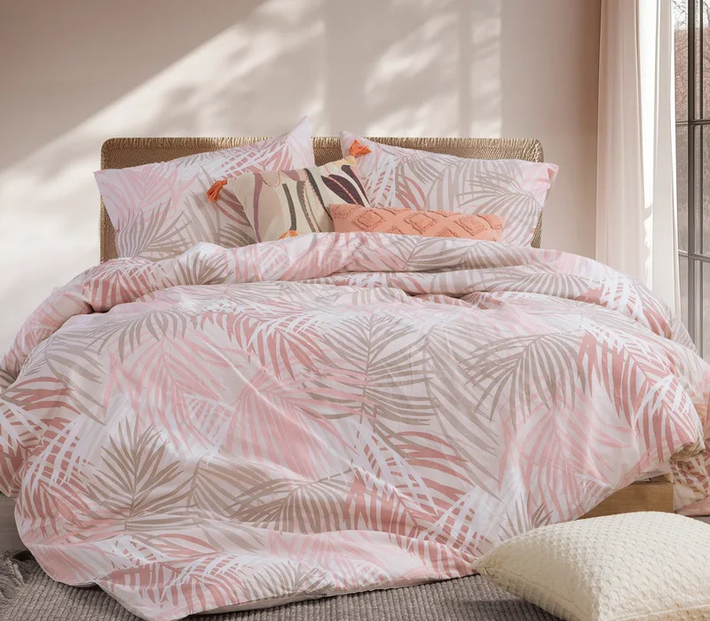 Σετ Σεντόνια Υπέρδιπλα 4 Τεμαχίων Nef-Nef Amazon Peach 240x270