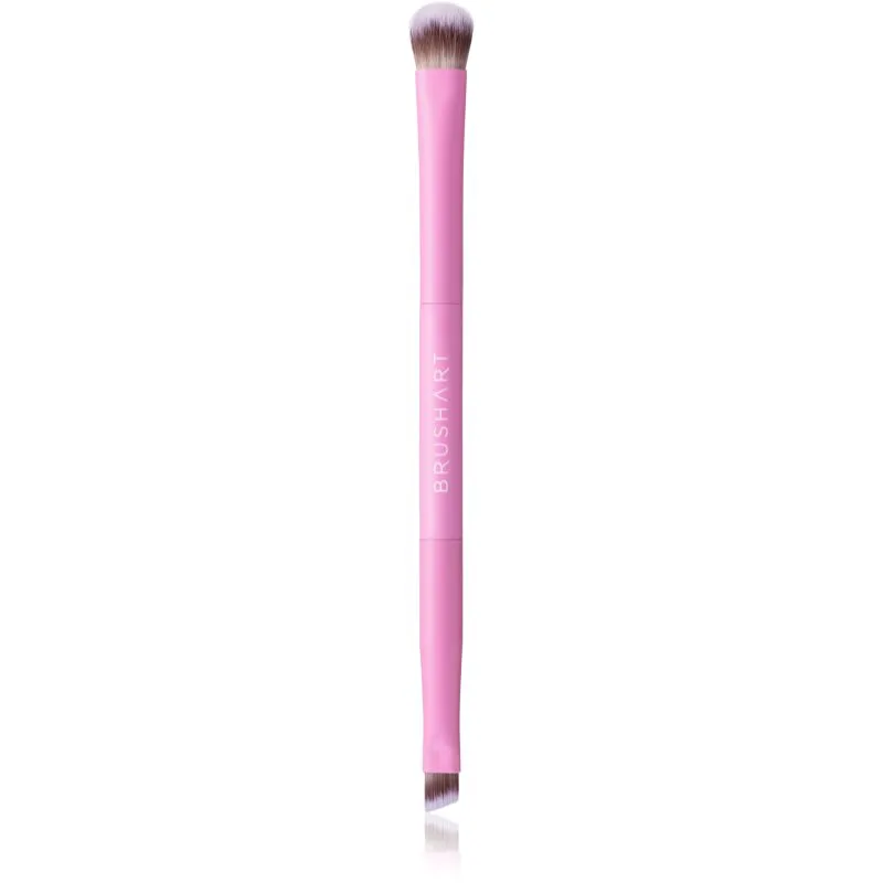 BrushArt Double Duty Eyeliner & Eyeshadow brush πινέλο για σκιές ματιών και eyeliner διπλής όψης 1 τμχ