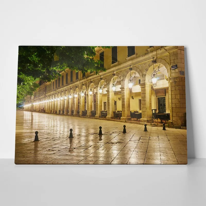 Πινακας σε καμβά CORFU HISTORIC CENTER 2