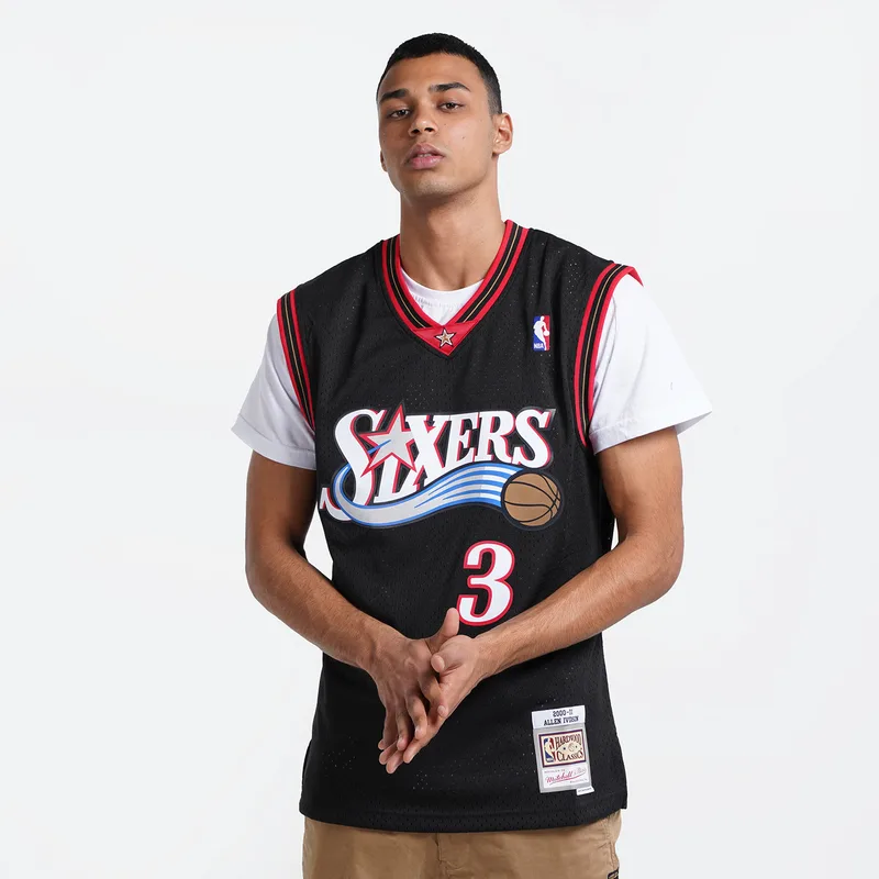 Mitchell & Ness NBA Allen Iverson Philadelphia 76ers Μπασκετική Φανέλα (9000079439_44884)