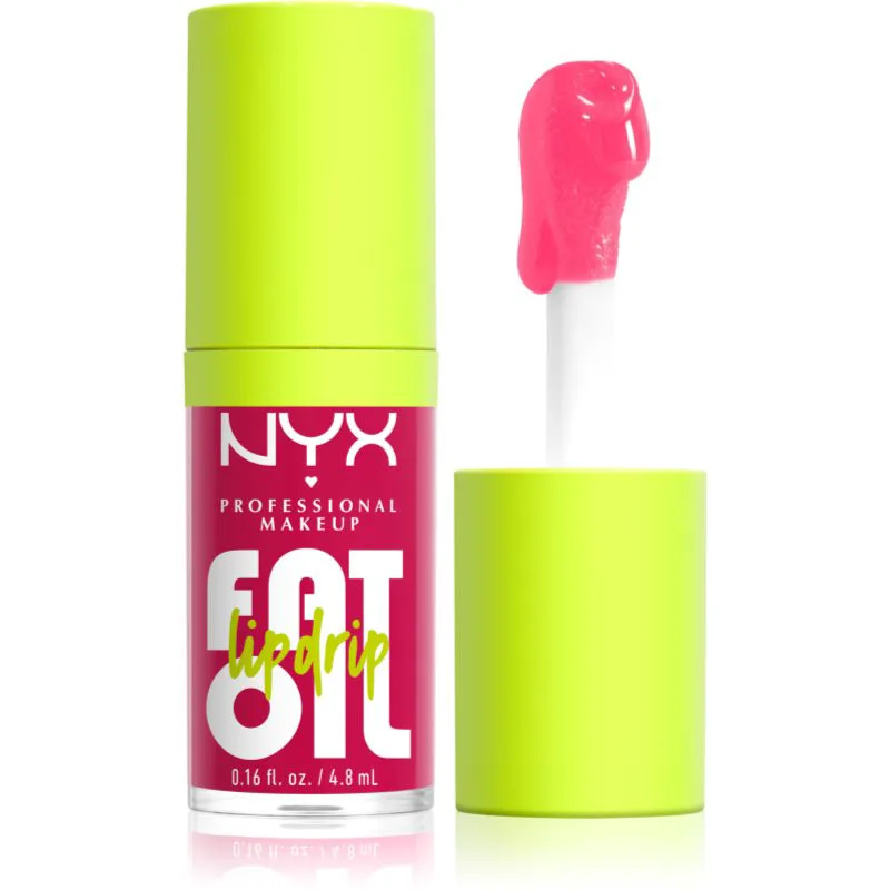 NYX Professional Makeup Fat Oil Lip Drip Έλαιο για τα χείλη απόχρωση 02 Missed Call 4,8 ml