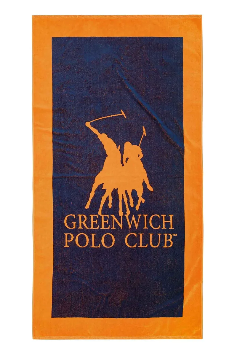 Greenwich Polo Club γυναικεία πετσέτα θαλάσσης με λογότυπο 180 x 90 cm "4003" - 267901804003 Μπλε Σκούρο
