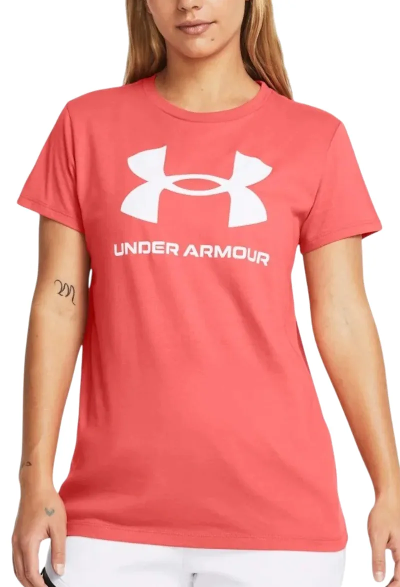 Μπλούζα Κοντομάνικη Under Armour Sportstyle Logo 1356305-811 Γυναικείο