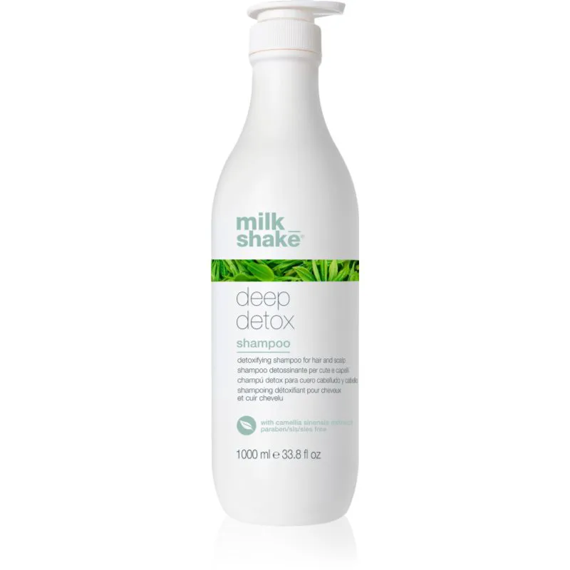 milk_shake® Scalp Care Deep Detox σαμπουάν καθαρισμού και αποτοξίνωσης για όλους τους τύπους μαλλιών 1000 ml