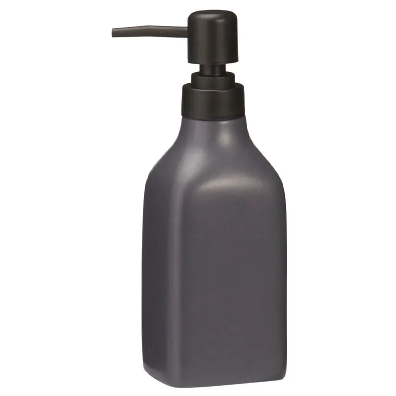 Ντισπένσερ Stoneware 350ml-9x6x19,5cm Anthracite 6U MRShome 0096004 (Χρώμα: Ανθρακί, Υλικό: Stoneware) - MRS HOME - sl-DF-0096004