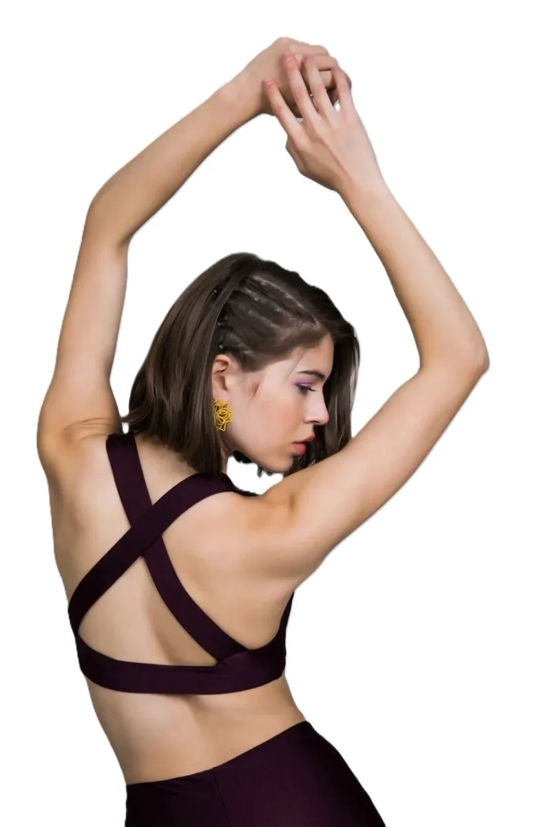 PCP Jacqueline Μελιτζανί Αθλητικό Top (Small)