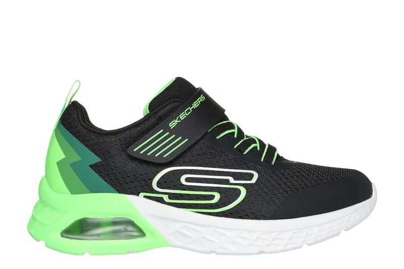 Sneaker Skechers Lightweight Gore & Strap Sneaker Lateral Air Bag 403932L-BKLM-BKLM Αγόρι