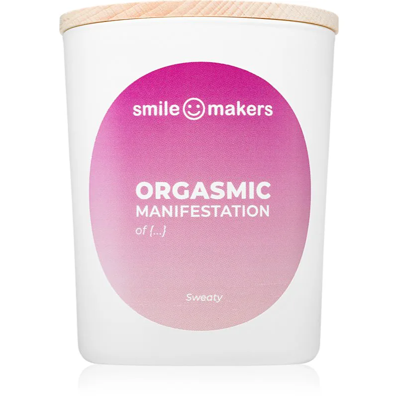 Smile Makers Orgasmic Manifestations αρωματικό κερί Sweaty 180 γρ