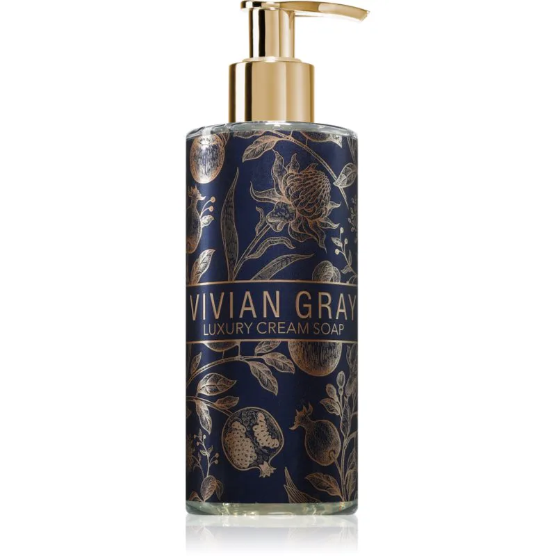 Vivian Gray Blue Botanicals κρεμώδες ρευστό σαπούνι αρώματα Jasmine & Patchouli 400 ml