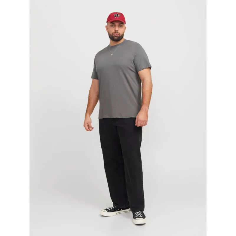 Μονόχρωμο βαμβακερό t-shirt by Jack & Jones - Castle Rock
