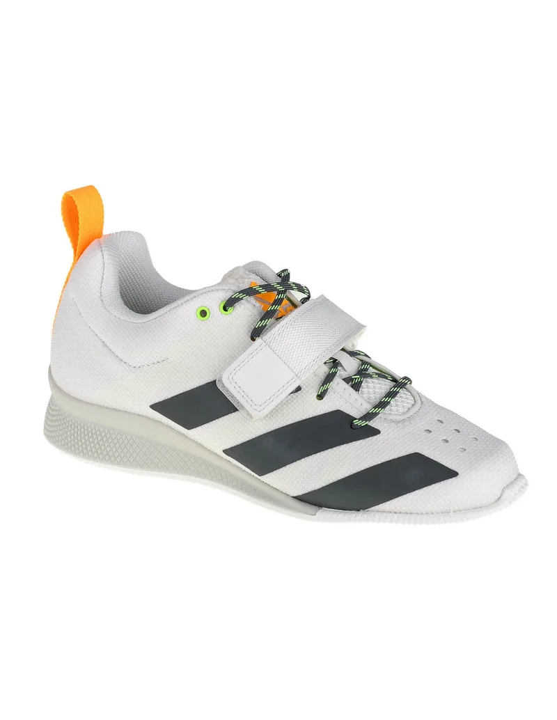 Adidas Adipower Weightlifting II FU8165 Γυναικεία Αθλητικά Παπούτσια Crossfit Crystal White / Grey Six / Solar Χρυσό